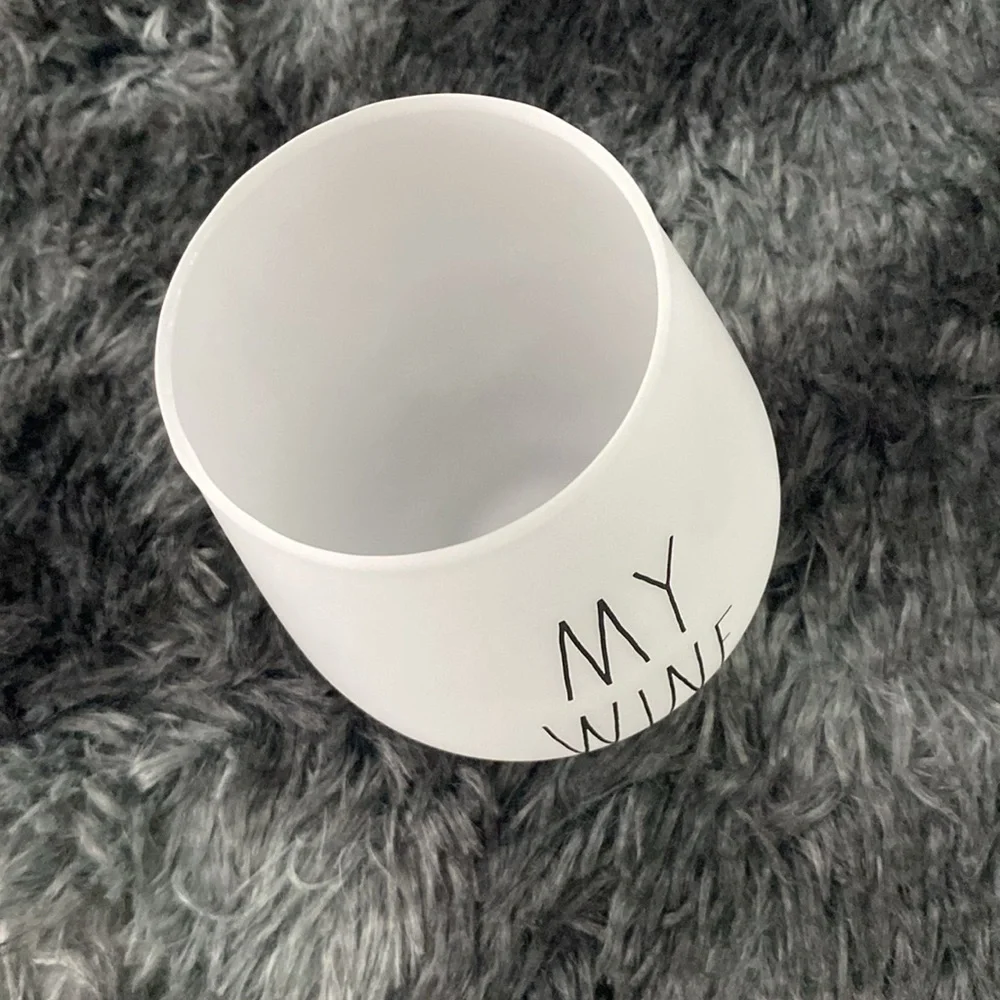 Rae Dunn “My Wine.” Stemless wine glass - Picture 15 of 17